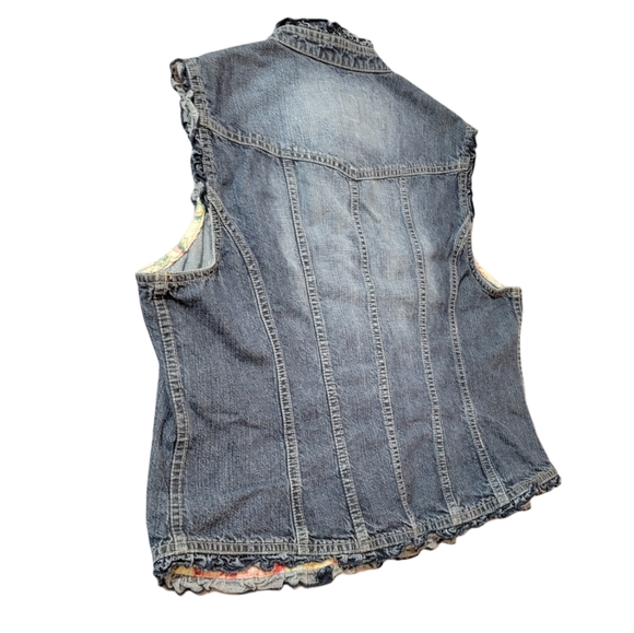 Jones wear Jeans women's vest. T15 - Picture 6 of 8